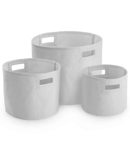 Westford Mill Canvas Storage Tubs - LGR - S
